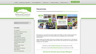 
                            10. Vacancies - Whanganui District Health Board