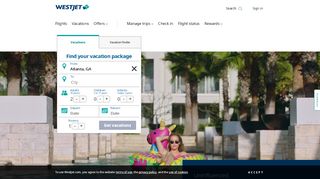 
                            9. Vacations, all-inclusive vacation packages | WestJet