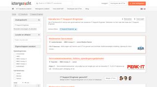 
                            13. Vacature IT Support Engineer - Bunschoten-Spakenburg ...