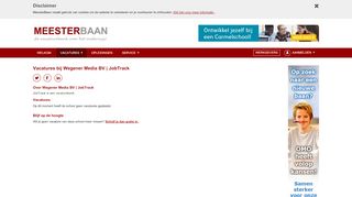
                            12. Vacatures Wegener Media BV | JobTrack in Diemen - MeesterBaan