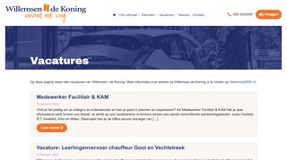 
                            5. Vacatures - Willemsen-de Koning