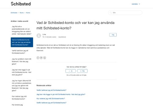 
                            5. Vad är Schibsted-konto och var kan jag använda mitt Schibsted-konto ...