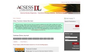 
                            12. Vadose Zone Journal | Digital Library