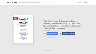 
                            13. VAG-COM Program de diagnosticare bazat pe Windows pentru ...