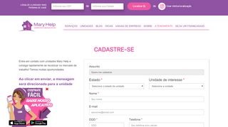 
                            2. Vagas de Diarista Empregos de Disrista e Faxineira - Mary Help