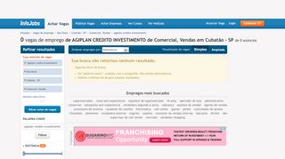 
                            12. Vagas de Emprego de AGIPLAN CREDITO INVESTIMENTO de ...