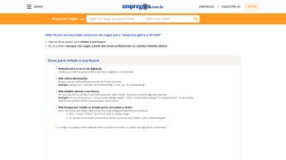 
                            4. Vagas de emprego na empresa Gelre | Empregos.com.br