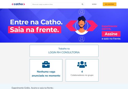 
                            7. Vagas de emprego na LOGIN RH | Catho