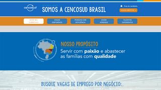 
                            7. Vagas de emprego - Trabalhe conosco - Cencosud