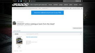
                            4. VAGCAT online catalogue back from the dead! - General Chat ...