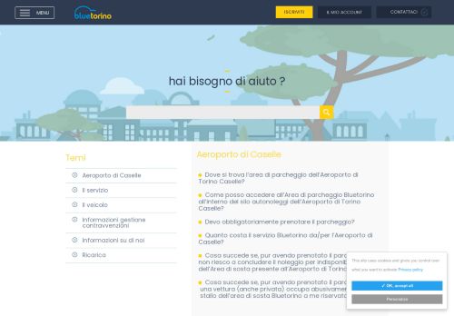 
                            5. Vai alle FAQ - | Bluetorino