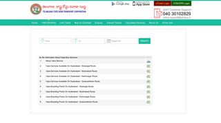 
                            9. Vajra Booking - TSRTC Official Website for Online Bus Ticket ...