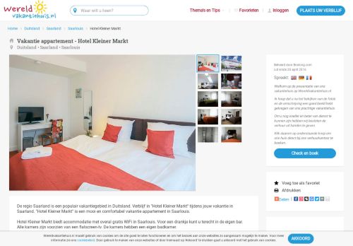 
                            8. Vakantie appartement Hotel Kleiner Markt, Saarlouis, Saarland ...