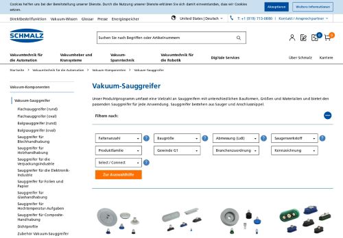 
                            5. Vakuum-Sauggreifer | Schmalz