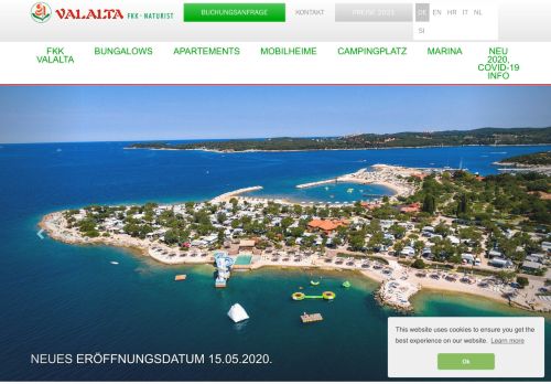 
                            1. Valalta FKK Naturist Camping Rovinj - Offizielle Webseite ...