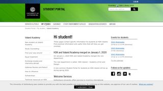 
                            12. Valand Academy – Student Portal