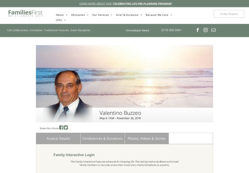 
                            3. Valentino Buzzeo Login - Windsor, Ontario | Families First