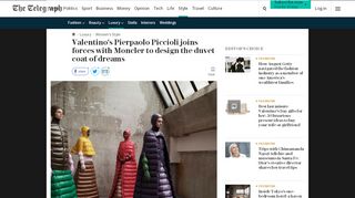 
                            13. Valentino's Pierpaolo Piccioli joins forces with Moncler to design the ...