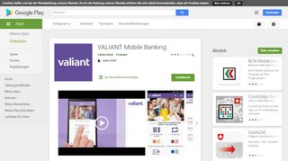 
                            11. VALIANT Mobile Banking – Apps bei Google Play