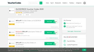 
                            6. Valid GLOSSYBOX Voucher Codes & Discounts for 2019