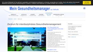 
                            2. Valitudo - Mein-GesundheitsManager - Index