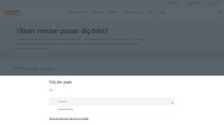 
                            4. Välj den myTNT-version som passar dig | TNT Sweden - TNT Express