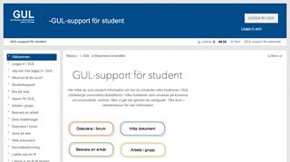 
                            6. Välkommen - -GUL-support för student [GUL] - Göteborgs universitet