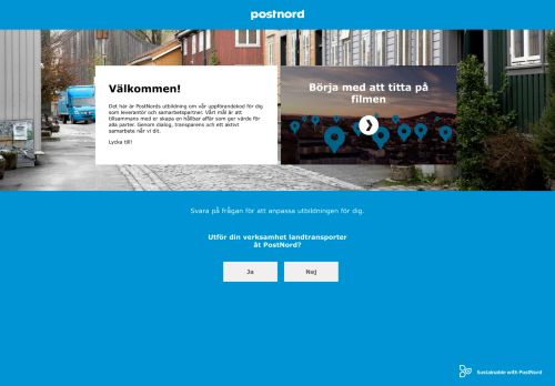 
                            6. Välkommen! - Postnord