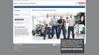 
                            1. Välkommen till Bosch Extranet