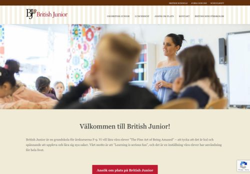 
                            5. Välkommen till British Junior, en fristående grundskola i Eskilstuna