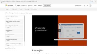 
                            3. Välkommen till din kalender - Outlook - Office Support - Office 365