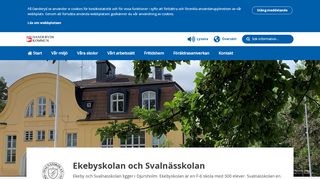 
                            8. Välkommen till Ekebyskolan och Svalnässkolan - Danderyds kommun