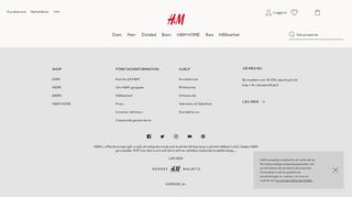 
                            10. Välkommen till H&M Club!