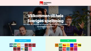 
                            12. Välkommen till Svenska Spel