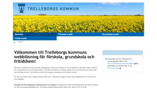 
                            2. Välkommen till Trelleborgs kommuns webblösning för förskola ...