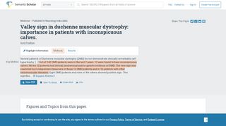 
                            6. Valley sign in duchenne muscular dystrophy ... - Semantic Scholar