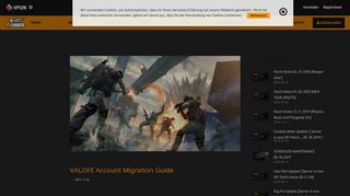 
                            6. VALOFE Account Migration Guide - Combat Arms: Reloaded
