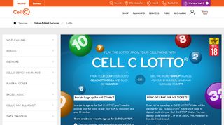 
                            1. Value Added Lotto | Cell C