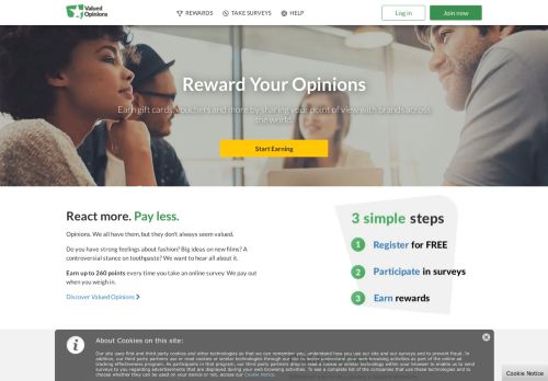 
                            2. Valued Opinions: Online Surveys | Paid Surveys Online