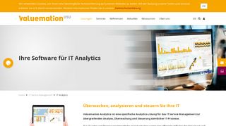 
                            9. Valuemation: IT Analytics Software für IT-Kennzahlen