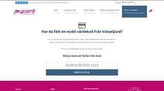 
                            9. ValueQard – Joycard.se