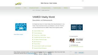 
                            10. VAMED Vitality World - VIVO Partner - VIVO - Viele Vorteile