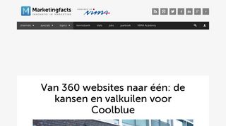 
                            11. Van 360 websites naar één: de kansen en valkuilen voor Coolblue ...