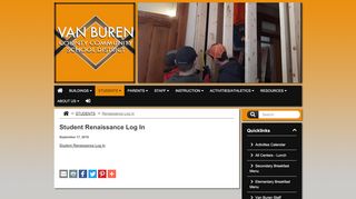 
                            7. Van Buren Community Schools - Student Renaissance Log In