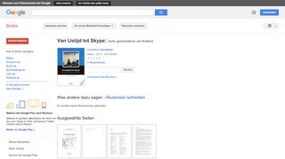 
                            4. Van IJstijd tot Skype: korte geschiedenis van Estland - Google Books-Ergebnisseite