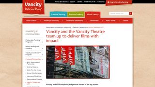 
                            7. Vancity Theatre and VIFF