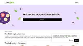 
                            9. Vancouver Food Delivery | Restaurants Near Me | Uber Eats