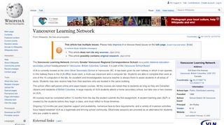 
                            11. Vancouver Learning Network - Wikipedia