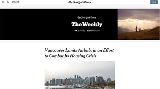 
                            12. Vancouver Limits Airbnb, in an Effort to Combat Its Housing Crisis ...