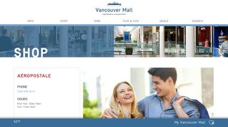 
                            7. Vancouver Mall ::: Aeropostale